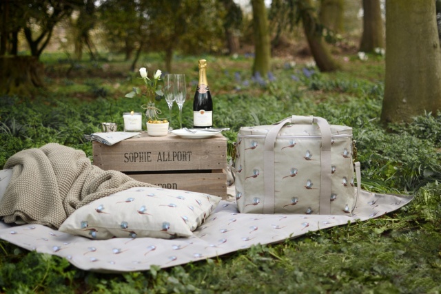 Picknick-Decke und Kühltasche von Sophie Allport
