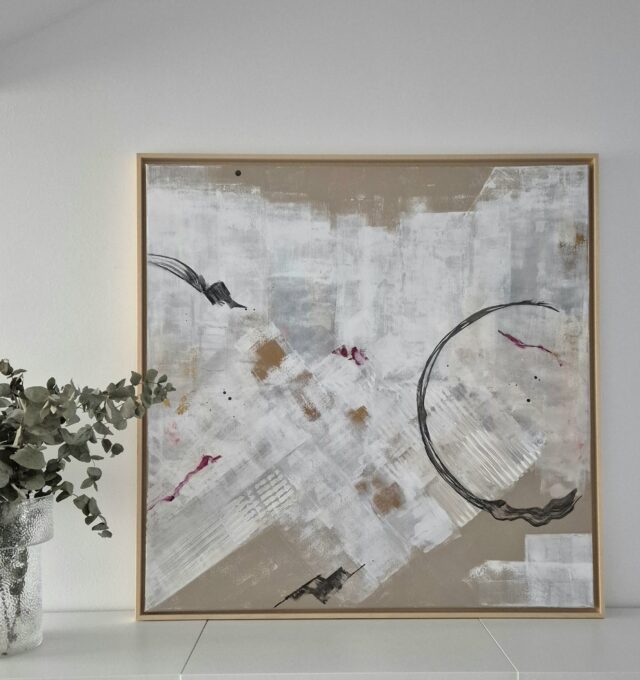 OF LIFE AND LIGHTNESS_bordeaux_abstrakt_wohnkunst