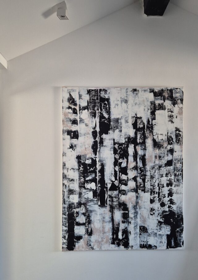 Leinwand_bild_abstrakt_schwarz_weiß_100_130